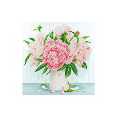 Leisure Arts Diamond Art English Roses 5D Kit 12x12