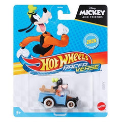 Hot Wheels RacerVerse Die-Cast Car Featuring Goofy as Driver