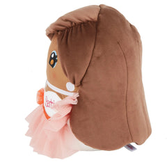 Barbie Cuutopia Plush Doll – 10-Inch Soft Pillow Figure in Peach Gown