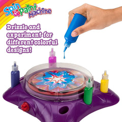 Creative Kids Spin & Paint Art Kit – Spinning Art Machine