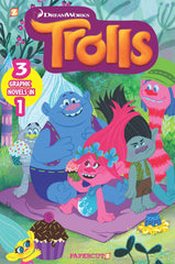 Trolls 3-in-1 #1: Hugs & Friends, Put Your Hair in the Air & More