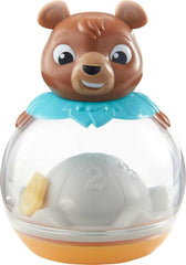 Mattel Games Buzzy Bear Cooperative Kids Game for 2 to 4 Players 3 Years Old & Up with 3 Levels of Play