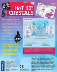 Geek & Co. Hot Ice Crystals Science Kit – Ages 8+