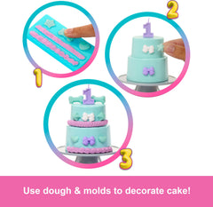 Barbie Party Unboxed Pet Birthday Party Stars Set – 10 Surprises
