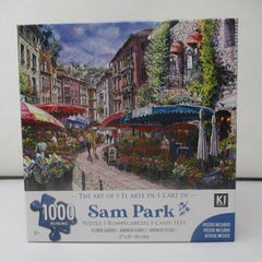 Karmin Sam Park Flower Garden 1000-Piece Jigsaw Puzzle