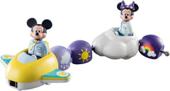 PLAYMOBIL 1.2.3 Disney Mickey & Minnie Cloud Ride Toddler Playset