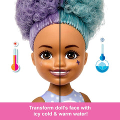 Barbie Chelsea Pop Reveal Doll – Treat Series with 5 Surprises