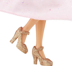 Dream Ella Let's Celebrate 11.5" Brunette Fashion Doll – Pink & Gold
