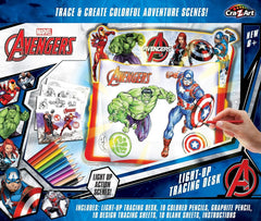 Cra-Z-Art Marvel Avengers Light Up Tracing Pad for Kids