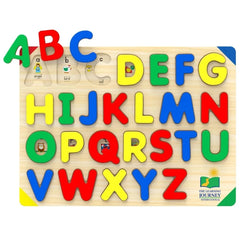 The Learning Journey Lift & Learn ABC + Dinosaur Puzzle 2-Pack