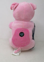 Northpointe Pink Pig Plush with Oink Sound & Fleece Throw Blanket