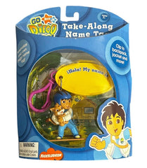 Dora the Explorer Diego Name Tag Clip On
