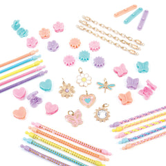 Make It Real Linked Looks 48pc DIY Bracelet & Charm Craft Kit