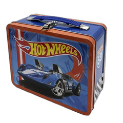 Factory Entertainment Hot Wheels Tin Tote Collectible Lunch Box