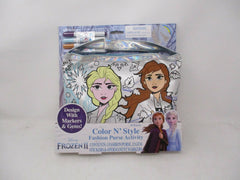 Tara Toy Frozen 2 Color N Style Canvas Purse Craft Kit