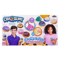 Cra-Z-Slimy Cookie Butter Extravaganza – 10-Color Slime Kit