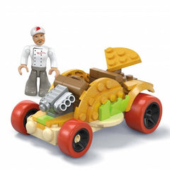 Hot Wheels Car-De-Asada 89-Piece Build & Play Set by Mattel
