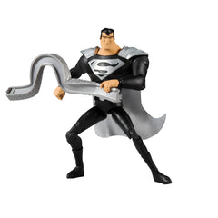 McFarlane Toys DC Superman Black Suit Animated Series 7" Figure