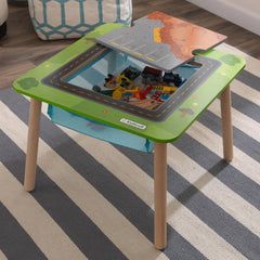 KidKraft Rocky Mountain Wooden Train Set & Table with 50 Accessories