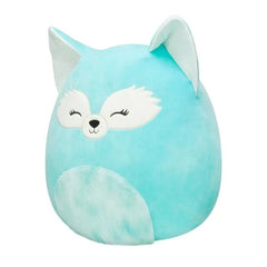 Squishmallows 16-Inch Dabney the Teal Fox Plush Toy