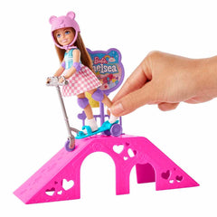 Barbie Chelsea Skate Park Playset with Puppies & 15+ Accessories