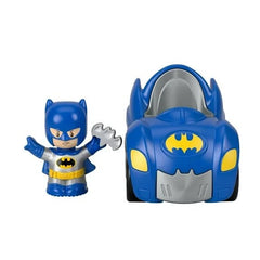 Fisher-Price Little People Batman & Batmobile Push-Along Playset