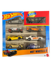 Hot Wheels 8-Pack Die-Cast Cars & Trucks with Exclusive Model