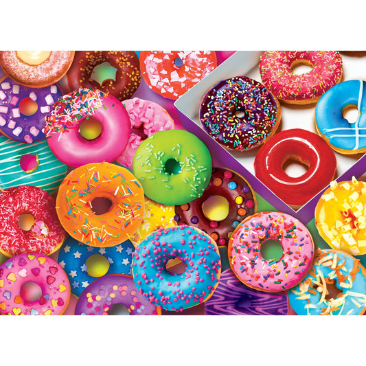 Kodak Premium I Love Donuts 1000-Piece Jigsaw Puzzle for Adults