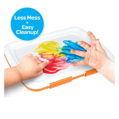 Crayola Washable Fingerpaint – Bilingual Toddler Set