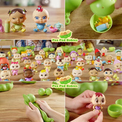Pea Pod Babies Little Travel Set – 2 Mini Collectible Dolls