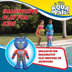 Wahu Aqua Pals Transformers Optimus Prime Plush Water Toy 16"