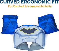 SwimWays DC Batman Swim Trainer Life Jacket for Kids 33-55 lbs