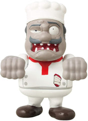 Bandai World of Zombies 2-Pack 2.5-Inch Figures Zrench Chef & Secret
