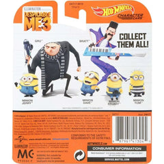 Hot Wheels Despicable Me 3 Minion Dave 1:64 Scale Die-Cast Car