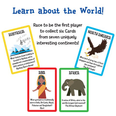 University Games Scholastic World Travel Card Game for Kids 6+