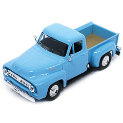 Road Signature 1953 Ford F-100 Pickup Truck Die-Cast | Light Blue 1:43