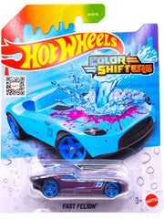 Hot Wheels Color Shifters Fast Felion 1:64 Color Changing Car