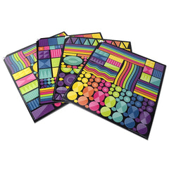Play Monster Colorforms 70th Anniversary Sticker Box Set, 500+ Pieces