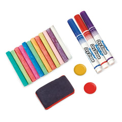 Cra-Z-Art 5-in-1 Wooden Tabletop Easel with Chalkboard & Dry Erase