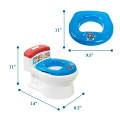 TOMY Paw Patrol 2-in-1 Potty Training Toilet with Reward Chart