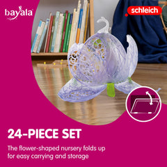 Schleich bayala Fairy Vet Blossom 14-Piece Fantasy Playset