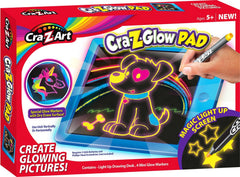 Cra-Z-Art CRA-Z-Glow Pad Magic Light-Up Drawing Screen with Markers