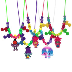 Tara Toys Trolls Necklace Activity Set – Makes 5 Necklaces