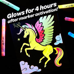 Crayola Glow Fusion Coloring Set – Mythical Creatures