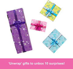 Barbie Party Unboxed Shimmerin' Hearts Set – 10 Surprises
