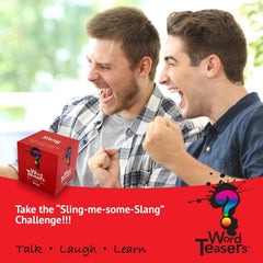Word Teasers Slang Trivia Card Game – 150 Questions