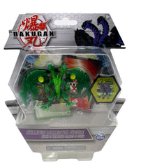 Spin Master Bakugan Nillious Collector Figure with Cards & Coin – Green