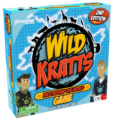 Pressman Wild Kratts Race Around the World Board Game