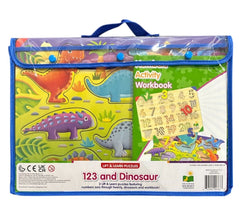 The Learning Journey Lift & Learn 2-Pack Puzzle 123 & Dinosaur
