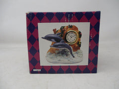 Nikko Angels & Cross Clock Figurine | Decorative Spiritual Accent